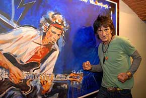 Pensive by Ronnie Wood